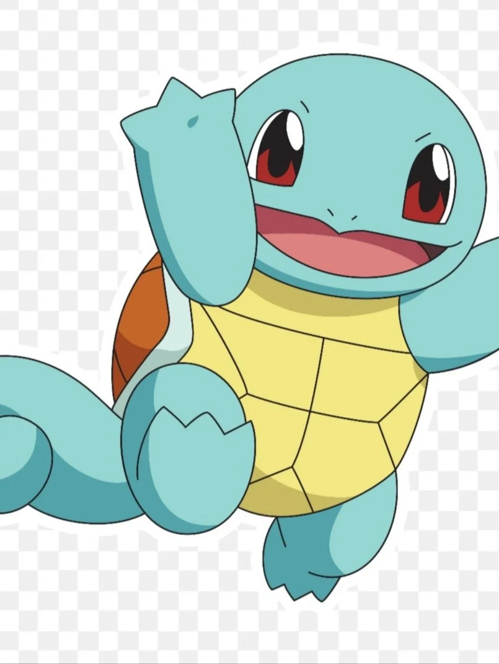 SQUIRTLE Only From MEGA Construx - Pokemon Pokeball Evergreen Set- NO Pokeball.